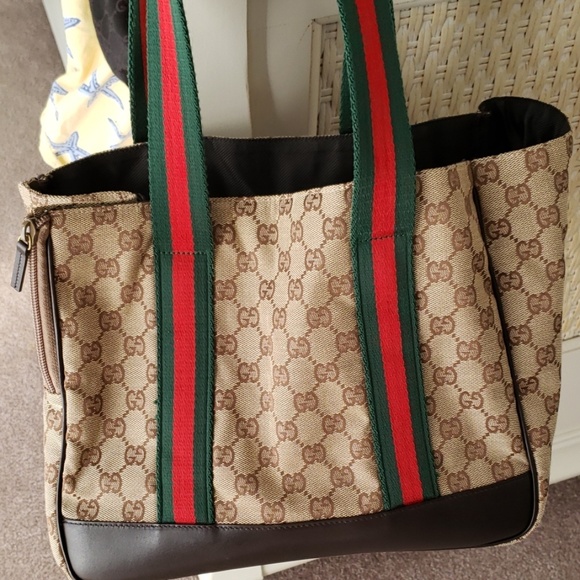 Gucci Handbags - Vintage GUCCI dog carrying purse
